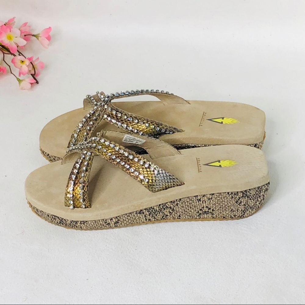 Volatile leather upper women’s sandals size:10